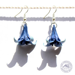 Boucles d'oreilles fleurs de lys