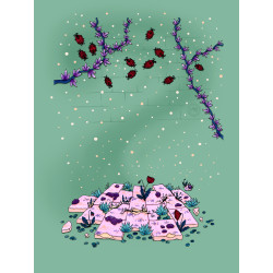 Enveloppe ruines végétales