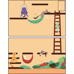 Enveloppe paradis des chats