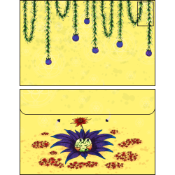 Enveloppe caillou jaune