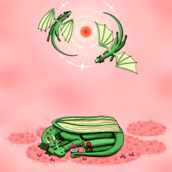 Enveloppe dragons desserts