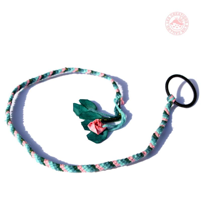 Atéba amovible bleue verte rose nénuphars