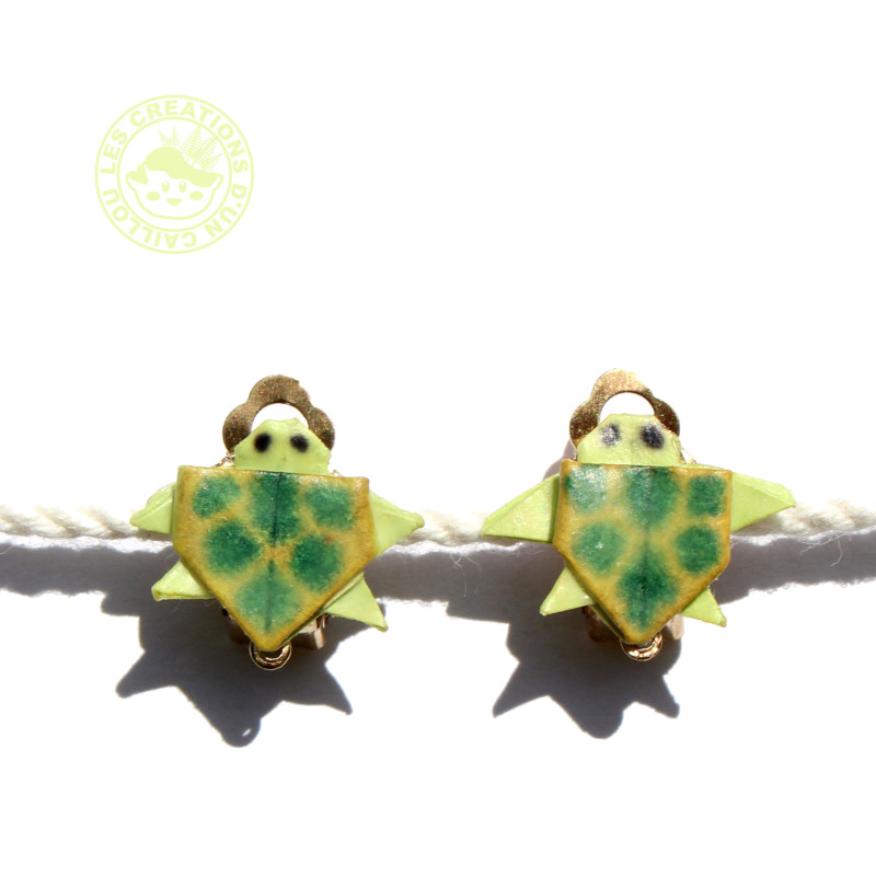 Clips d'oreilles tortues
