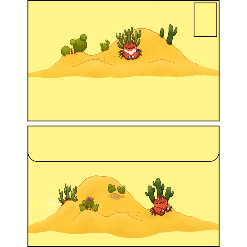 Enveloppe dunes et crabtus