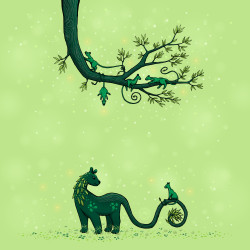 Enveloppe bestioles végétales