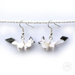 Boucles d'oreilles renards...