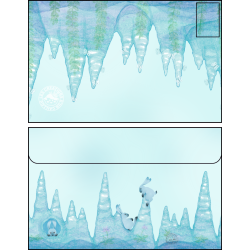 Enveloppe terres gelées et...