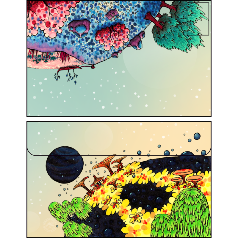 Enveloppe planètes lointaines