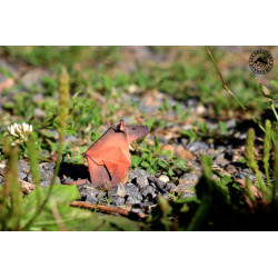 Toile marmotte origami