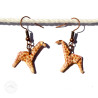 Boucles d'oreilles girafes