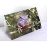 Carte hibou origami