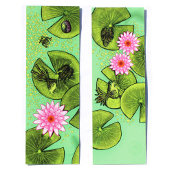 Marque-page grenouilles et...