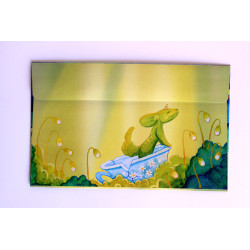 Enveloppe tasse et bain de soleil
