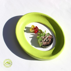 Cadre caillou en quilling