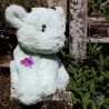 Broche papillon sur coeur