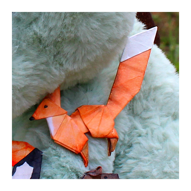 Broche renard